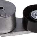 TUCAREST 39371 (For 5.3L/6.2L) Drive Belt Tensioner Pulley Assembly Fit For 15-20 Ca-dillac Escalade /14-18 Chevy Silverado 1500,15-20 Tahoe /14-18 G-MC Sierra 1500,15-20 Yukon [# 12626059 12670574]