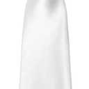 Kajeer Ties for Kids Boys Necktie Adjustable - Woven Little Boys Pre-tied for Kids Formal Wedding Graduation School Uniforms (M (age 5 years - 12 years), White)