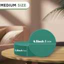SupKing 8 Pcs Round Floral Foam 4.5", Green Wet Dry Flower Foams Florist Blocks Plant Foam for Craft Artificial and Fresh Flower Arrangements