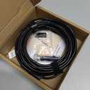 [Dual-Lens] Endoscope Camera with Light, 1920P HD Borescope with 8+1 Adjustable LED Lights, IP67 Waterproof 16.5FT Semi-Rigid Snake Cord Inspection Camera for iPhone, iPad and Android Phone (Type C)