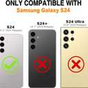 for Samsung Galaxy S24 Case, Cute Flower Floral Butterfly Design for Women Girls Soft TPU Protective Phone Case Slim Fit Shockproof Phone Cover - Brown Rose