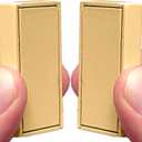 Magnetic Curtain Weights 24 Pack of Waterproof Magnets + Carrying Case, Great Home Decor for Bathroom, Shower, Liner, Flags, and Sheer, Heavy Duty Works Outdoor to Stop Wind (24 Pack, Beige)