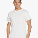 Hanes Men's 6 Pack Freshiq Comfortsoft Crewneck T-Shirt White, Size L