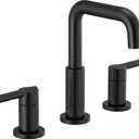 Delta 35849LF-BL Nicoli Bathroom Faucet, Lever Handle, Matte Black
