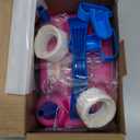 Electric Balloon Pump, Portable 2 Modes Balloon Blower Machine with 14 Balloon Arch Kits, Air Pump for Balloon, Balloon Inflator for Party Decoration (Rose red)