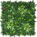 20"x20" (12 Pieces) Artificial Privacy Boxwood Hedge Panels | UV-Anti Greenery Hedge Fence Screen, Patio/Balcony/Garden/Backyard Decor, Indoor Outdoor Green Faux Plant Covering