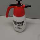 Chapin 1002 Handheld Pump Sprayer, 48oz, MultiPurpose, Lawn & Garden, Translucent Poly Tank, WideMouth Opening, Adjustable Cone Nozzle & AntiClog Filter for Weed, Fertilizer & Pest Applications