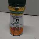 Nature’s Bounty Vitamin D 5000 IU Gummies, Vitamin D3 High Potency Immune Support & Bone Health Supplement, 5000 IU in 1 Gummy, Strawberry Flavor, 2 month Supply, 60 Vegetarian Gummies for Adults Exp 07/2026