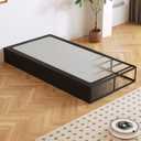 10 Inch High Profile Twin Box Spring, Heavy Duty Metal Frame Mattress Foundation with Fabric Cover, Easy Assembly, Noise-Free (10 Inch, Twin)