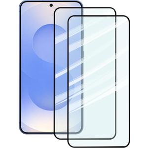2 Pack Screen Protector for Samsung Galaxy S26 Plus, 2 Tempered Glass Screen Protector,Case Friendly,Scratch Resistant,HD-Clear,Clear Black