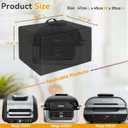 Indoor BBQ Grill Cover Air Fryer Waterproof and Dustproof Cover for Ninja AG301 Foodi 5-in-1 Indoor Electric Grill/FG551 Indoor Grill/IG651 Indoor Grill/Griddle Combo, lasesasiesAG301-01
