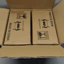 2 Packs Wall Sconces - Gold Modern Crystal Vanity Lighting for Dining Room, Bedroom, Living Room, Entryway, Bathroom - Wall Mount Lighting Fixture - Warm Light