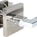 Avalon 0530 'Concord' - Modern Door Handle Lever Set in Satin Nickel Finish (Privacy/Passage)