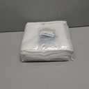 Off White Sheer Curtains 108 Inches Long 2 Panels, Thin Textured Linen Look Drapes for Living Room, Rustic Ivory See Through Window Decor, DIY Pinch Pleat Sliding Glass Door Curtain