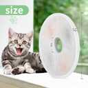 6 Pack Cat Water Fountain Replacement Filters Fit for 3L Flower Water Dispenser Automatic Pet Dog Cat Fountain Filter