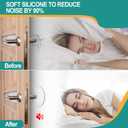 10-Pack Door Stoppers Wall Protector, [3.15"] Large White Silicone Door Bumpers with Strong Thickened Adhesive,Shock Absorbent Door Knobs Wall Protectors to Cover up Damage and Protect Wall Surfaces