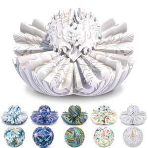 Gear Ball Fidget Toy, 3D Printed Gear Ball Gear Sphere, Stress Ball, GearSphere Desk Toy, Fidget Ball Gear Toy for Stress and Anxiety Relaxing, for Kids Stocking Stuffers