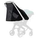 Snap-on Baby Stroller Sun Shade Compatible with Doona, Breathable 360 Full Coverage Sun Protection Canopy, Functional Anti-UV Stroller Blackout Cover Shield Sun Cover Shade fit Doona