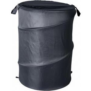 Foldable Laundry Basket with Lid Portable Collapsible Hamper for Home, Dorm, and Travel Large Capacity Storage Bin with Handles Lightweight, Durable, and Space-Saving Design (Grey), 42cm x 60cm