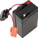 6V 4Ah Battery for Hyper Disney Princess, for Hyper Marvel Spider-Man Kids Ride On Toddler ATV