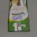 Hommaly 2 Gallon (1.8- 2 Gal)120 pcs Small Clear Trash Bags, Strong 1.8 Gallon Garbage Bags, Bathroom Trash Can Bin Liners Unscented, Mini Plastic Bags for Office, Waste Basket Liner,Fit 6,7,8 Liters