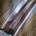 Gashell Wire Shelf Covers, Bamboo Wire Rack Covers for Pantry, Closet (5pcs, 22" W x 16" D)