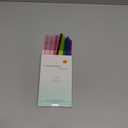 DAKOUFISH 7 Inch Reusable Plastic Drinking Straws for 10 oz & 12 oz Short Mini Mason Jar Tumblers,Set of 12 Pcs Straws with Cleaning Brush (7inch, 7color)