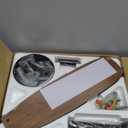 52 Inch Farmhouse Ceiling Fan with Light and Remote, Black Industrial Caged Flush Mount Ceiling Fans with 6 Speed Reversible Motor and Dual Finish 5 Blades, Rustic Ceiling Fan for Living room, Bedroom