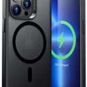 ESR Hybrid Magnetic Case with HaloLock Compatible with MagSafe, Compatible with iPhone 13 Pro Max Case, Military-Grade Protection, Scratch-Resistant Back, Classic Series, Frosted Black