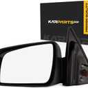 For Ford Mustang 2006 2007 2008 2009 Door Mirror Driver Side | Power Glass | Replacement For FO1320243 | 6R3Z17683AA