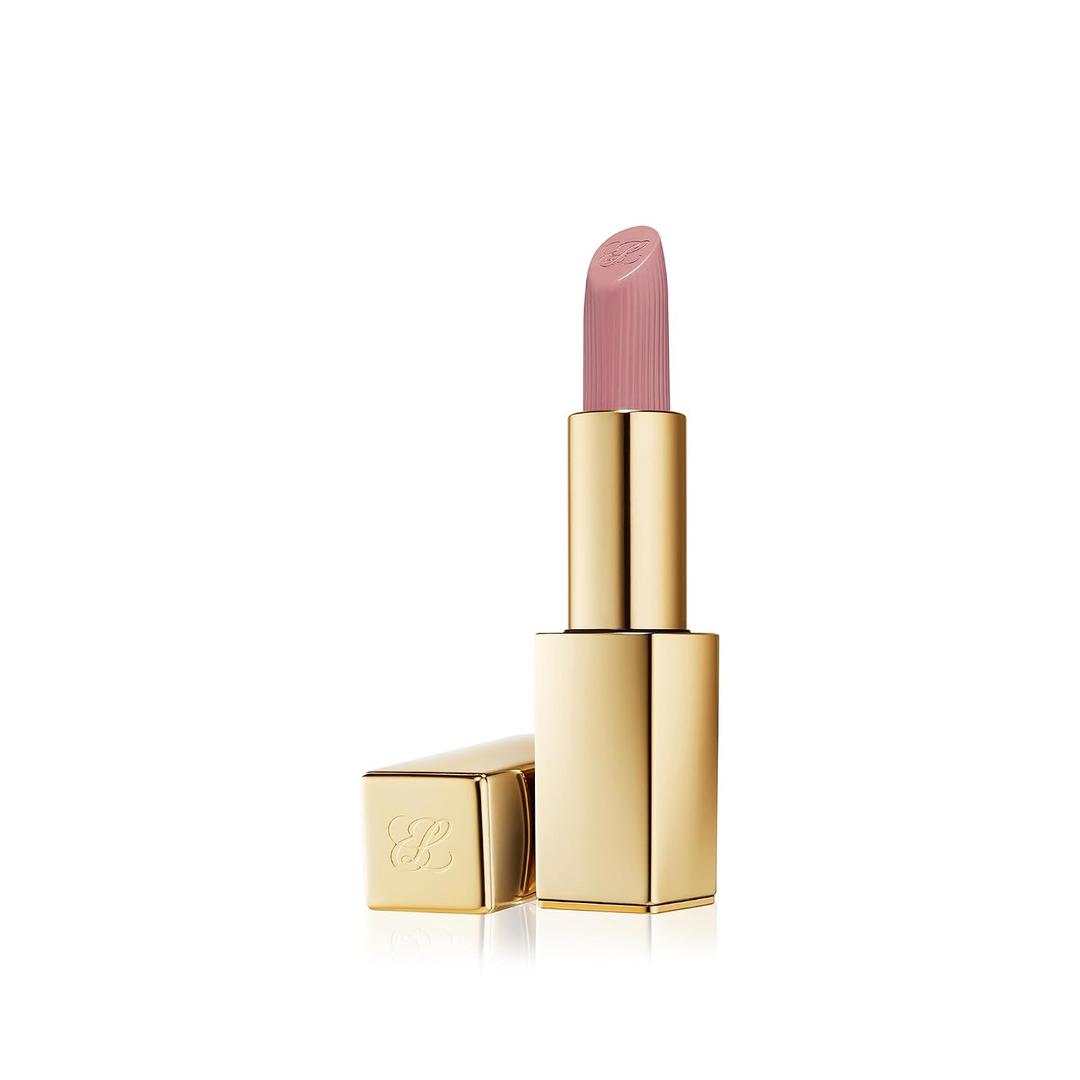 Este Lauder Pure Color Long-Lasting Matte Lipstick for Women with Matte Finish | Plumping & Nourishing, 0.12 Ounce