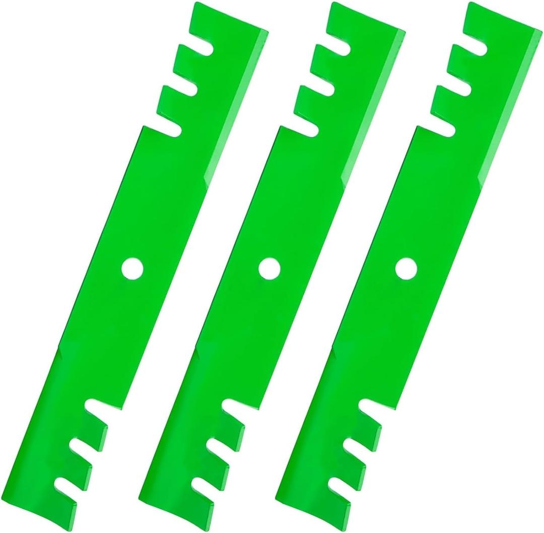 Youxmoto 48 inch Mower Blades Fit for Hustler 795757, for John Deere AM104489, for Bad Boy 038-3000-00 038-4820-00, 038-5350-00, for Bunton PC1255 PL4055, for Scag 481706 482461 482877 with 48" Deck