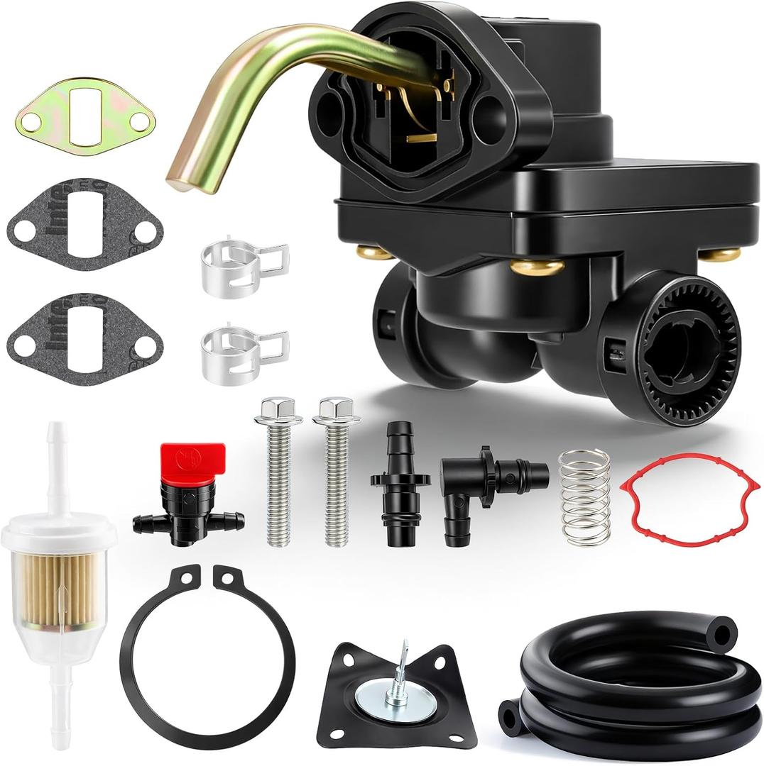 Fuel Pump For Kohler 1255902-S 1255901-S 1239303 1255901 12 559 02-S 12 559 01-S 12 393 03 CH CV 11-16Hp Motor Craftsman LT1750 for John Deere LX173 LT133 LX173 AM133627 for Toro 74603 74702
