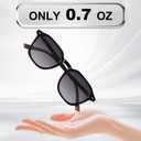 LADEESSE Reading Sunglasses for Women, Stylish Reading Glasses, Lightweight Square Readers for Men & Women