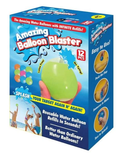 12  As Seen on TV Amazing Balloon Blaster