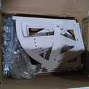 Nicetree Shaker Barn Door Shoe Cabinet, 3 Flip Drawers & 3Tier Adjustable Shelves, Ultra Slim Freestanding, Modern Rustic Brushed White Farmhouse Shoe Rack for Entryway, Hallway, Foyer & Mudroom White