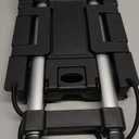 Car Seat Travel Cart for Airport - Carseat Roller for Traveling. Extendable Base Plate, Foldable, storable, and stowable Under Your Airplane seat or Over Head Compartment. (Black)