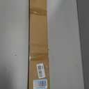 Ceiling Curtain Track, Curtain Track with Roller Hooks, 9ft - 12ft Ceiling Mounted Rail Set for Room Divider, White