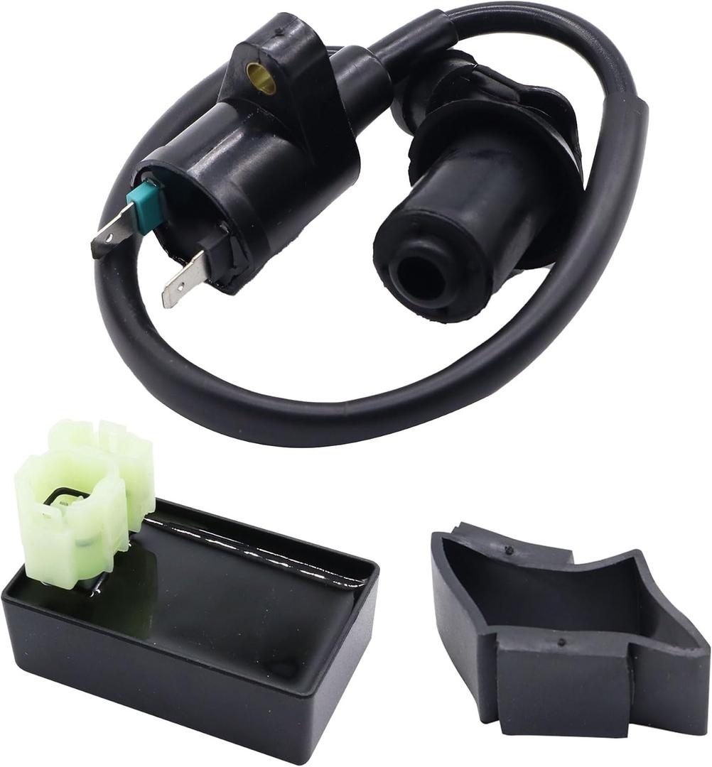 Ignition Coil 4+2 Pin AC CDI Box Compatible with Honda TRX250X FourTrax 250 1987 1988 1989 1990 1991 1992 FourTrax 250 TRX250X 2x4 1991 1992 FourTrax 250 TRX250R 2x4 1988 1989