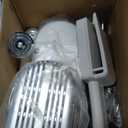 Shule Electric Pasta Maker with Motor Automatic Pasta Machine with Hand Crank and Multifunctional Rollers
