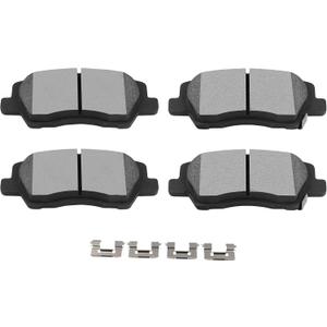 SCITOO Rear Disc Brake Pad Set 4PCS w/Hardware Fit For Cadillac For ATS 2013-2018,For Cadillac For CTS 2014-2019