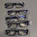 Gaoye 1.25 Professional Reading Glasses for Men for All Day - Computer Readers with Blue Light Protection - Value Pack