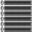 200PCS 1.57 Inch Quick Link Chain Connectors (5/32") - 304 Stainless Steel Small Locking Carabiner Clips - Heavy Duty 500LB Capacity for Hammocks, Swings, Shade Sails, Dog Leads, DIY Projects