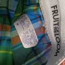 Fruit Of The Loom, Swimwear Colorful Plaid Mens, M