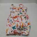 ksotutm 2 Piece Skirt Sets for Women Animal Printed Halter Top High Waist Maxi Skirt Women's Fashion Vacation Outfits (Large, White)