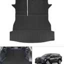Cartist Trunk Mat & Backrest Mat Fits for Toyota RAV4 2019-2025 All Weather Rear Cargo mat for RAV4 Car Accessories for RAV4 2019-2025