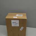 Steel Small Bathroom Can with Lid Press Top 9L/2.4 Gallon Dog Proof Wastebasket with Removable Liner,Slim Bathroom Garbage Can Bin Under Desk/Sink Bedroom,Living Room,Office,Diaper