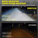 Headlight Bulbs Fit For Dodge Ram 2002-2007, 9007 High Low Dual Beam 9006 Fog Lights Combo, Super Bright 5500K White Light High Performance Halogen Light Bulbs, 4PCS