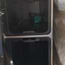 SONGMICS Trash Can, 2 x 8 Gallon (2 x 30 L) Garbage Can for Kitchen, with 15 Trash Bags, 2 Compartments, Plastic Inner Buckets and Hinged Lids, Airtight, Silver and Black ULTB60NL