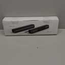 RIOWOIS Sound Bar for Smart TV, Soundbar for TV with Bass Reflector and Easy Set up, Home Audio Surround Sound System for TV PC Projector, Wall Mountable